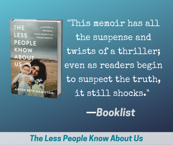 From THE LESS PEOPLE KNOW ABOUT US