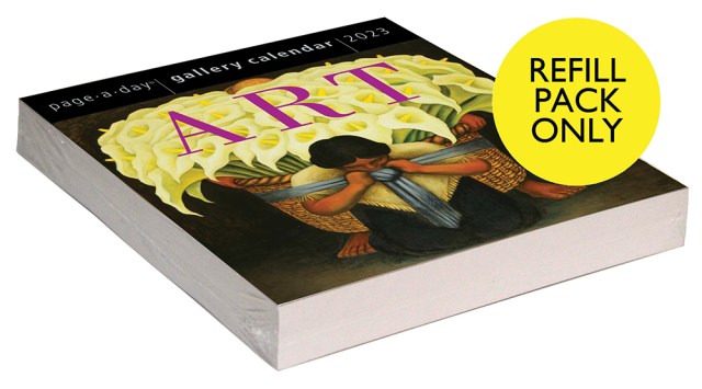 Art Page-A-Day® Gallery Calendar Refill Pack 2023