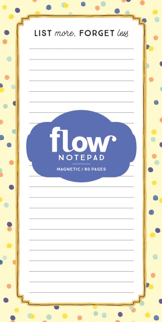 List More, Forget Less Notepad