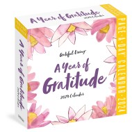 A Year of Gratitude Page-A-Day Calendar 2024