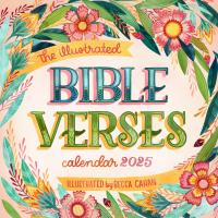 Illustrated Bible Verses Wall Calendar 2025
