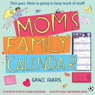 Mom's Family Wall Calendar 2025