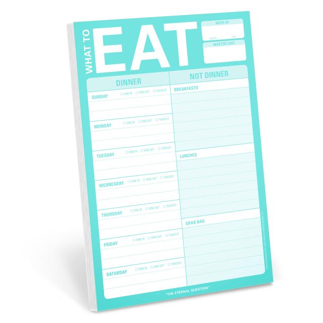 What To Eat Pad (Mint Green)