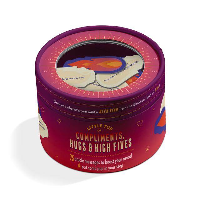 Little Tub of Compliments, Hugs & High Fives