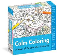 Calm Coloring Page-A-Day® Calendar 2026