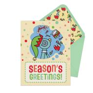 The Pigeon Season’s Greetings! Greeting Card