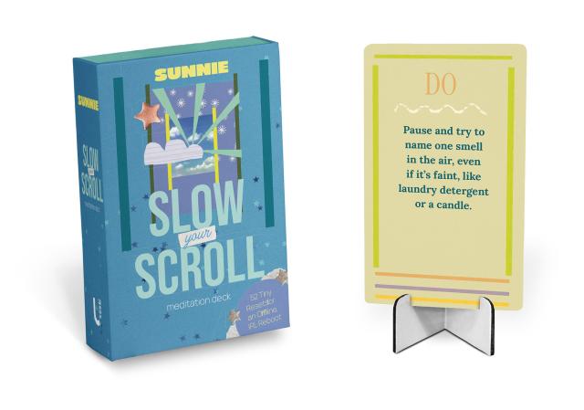 Sunnie Slow Your Scroll Meditation Deck